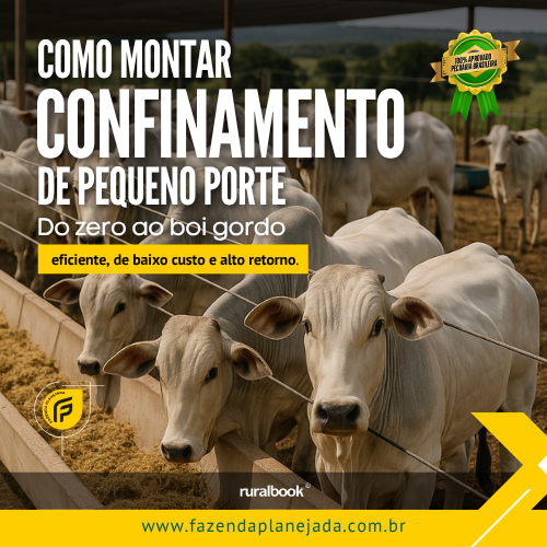 Como montar um confinamento de pequeno porte para gado