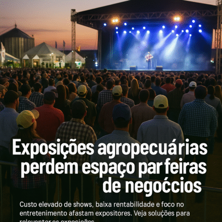Exposições agropecuárias perdem espaço para feiras de negócios