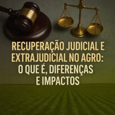 Recuperação Judicial e Extrajudicial no Agro: O Que É, Diferenças e Impactos