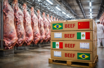 China e México redefinem Exportações de Carne Bovina e geram desafios ao agro brasileiro