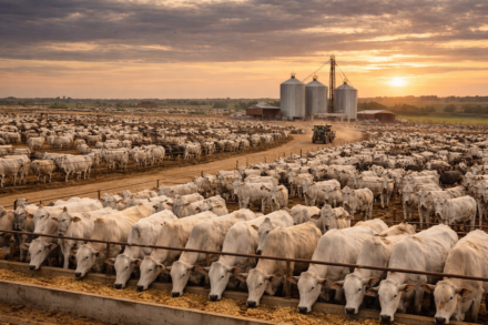 Confinamento bovino cresce 16% e bate 9,25 mi