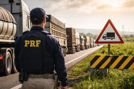 PRF divulga calendário de restrição a veículos pesados em 2026