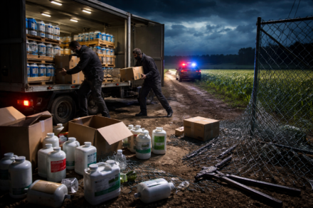 Roubo milionário de defensivos agrícolas acende alerta no agro