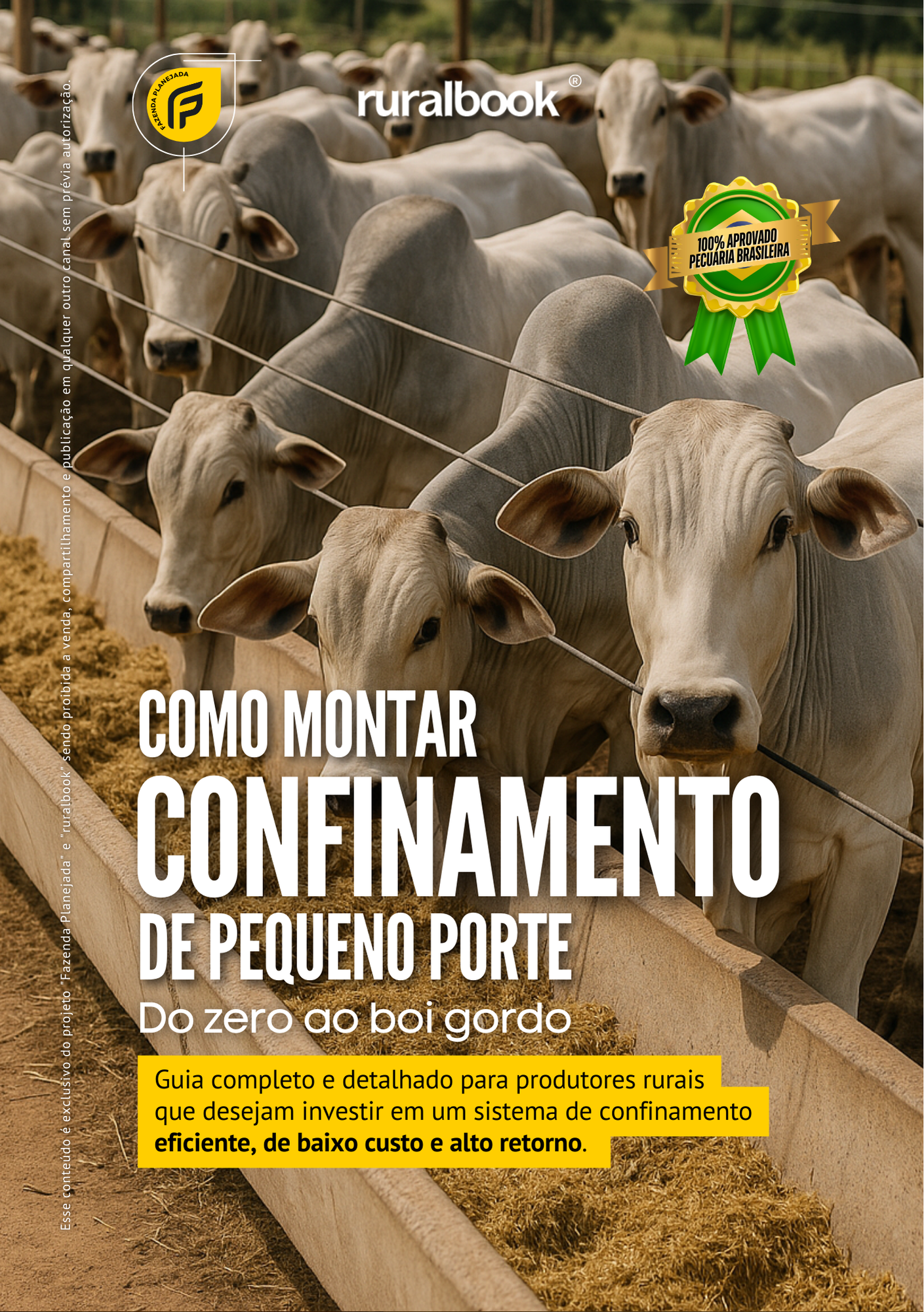 Como montar um confinamento de pequeno porte para gado