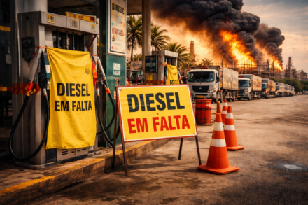 Conflito no Golfo pressiona petróleo e acende alerta no agro