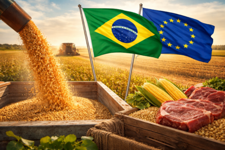Acordo Mercosul-UE começa a valer e impacta o agro