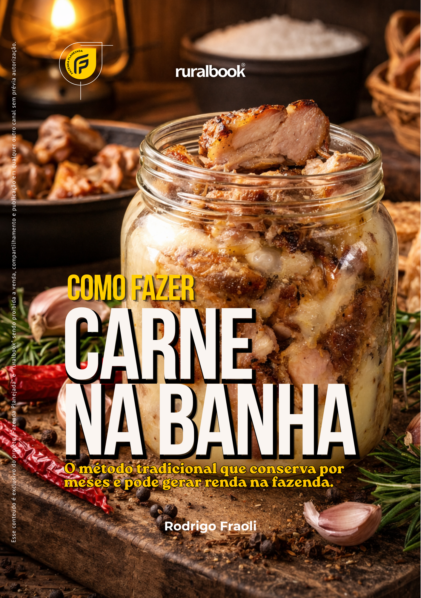 Como fazer carne na banha em lata