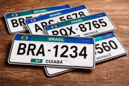 Projeto pode mudar placas de veículos no Brasil