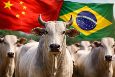 Febre aftosa na China acende alerta no mercado do boi