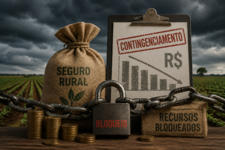 Seguro rural sofre bloqueio de R$ 461,7 milhões às vésperas do Plano Safra 2026/27