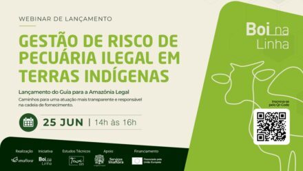 Lançamento de guia apoia pecuária na gestão de riscos relacionados a atividades ilegais em Terras Indígenas na Amazônia Legal