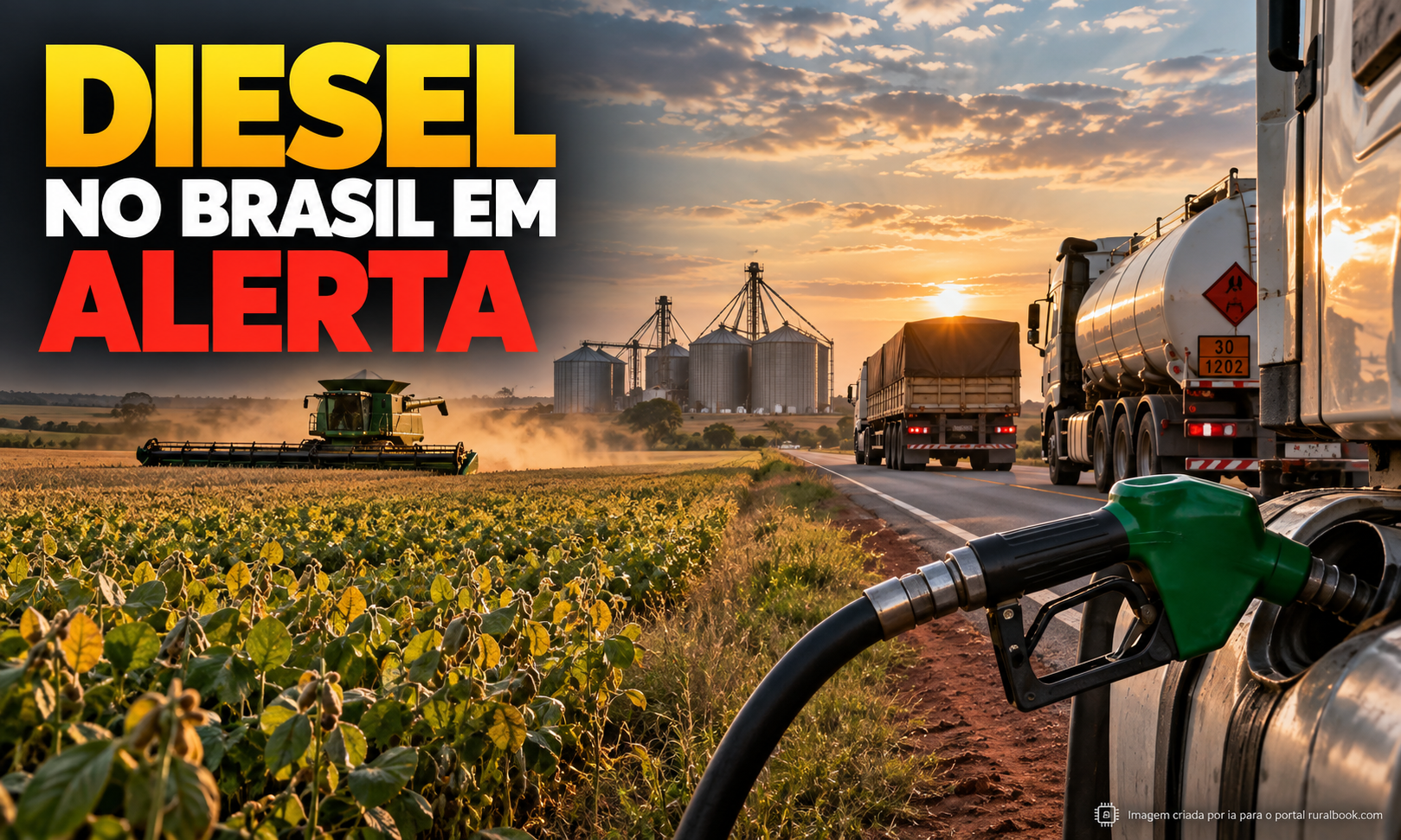 Diesel no Brasil entra em alerta e pressiona custos do agro
