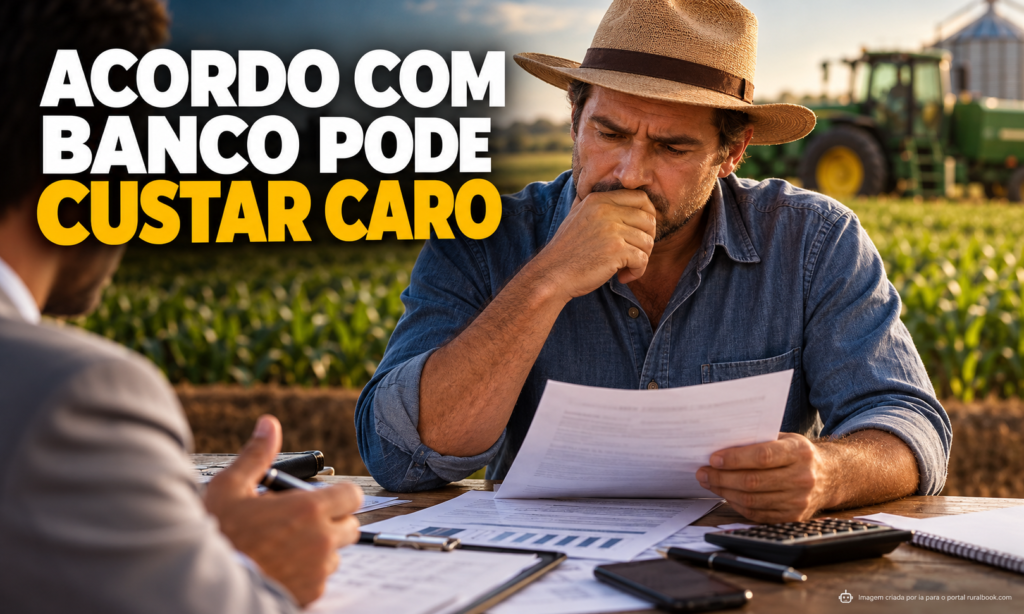 Dívida rural: acordo com banco pode custar caro ao produtor