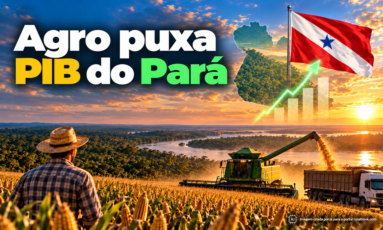 Agro puxa PIB do Pará, que cresce acima da média nacional