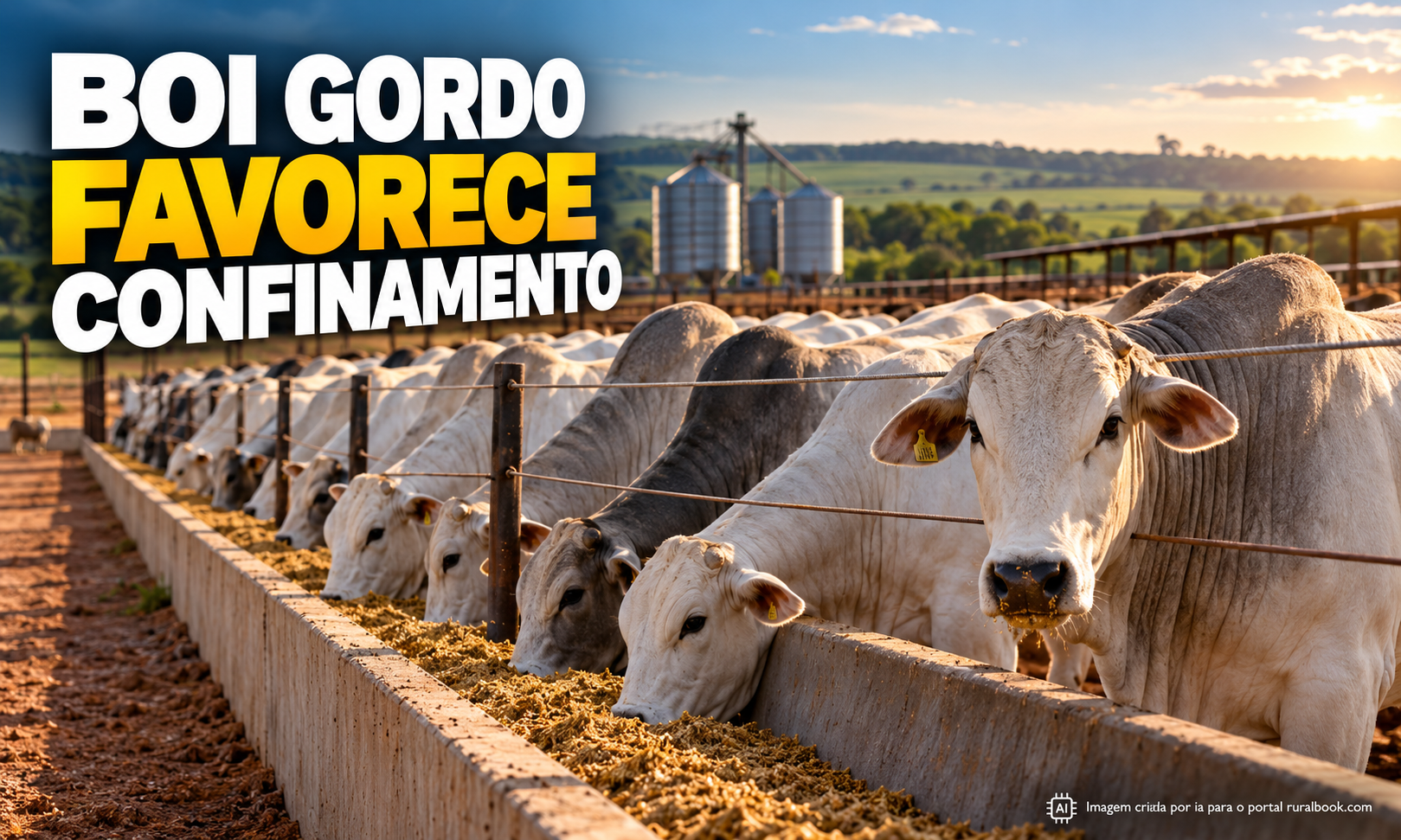 Boi gordo dispara e abre nova janela para o confinamento
