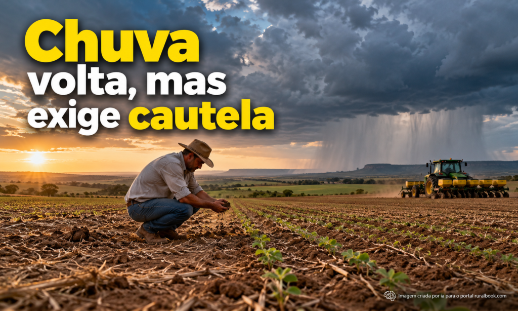 Chuva volta ao Matopiba, mas plantio ainda exige cautela