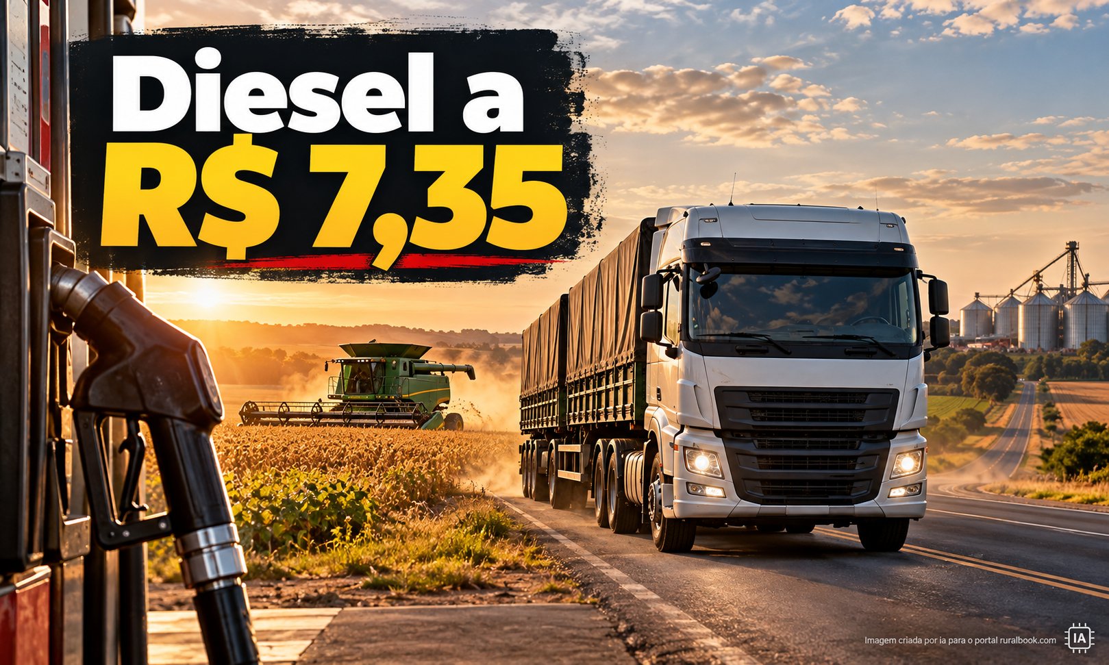 Diesel S-10 sobe a R$ 7,35 e acende alerta para o agro