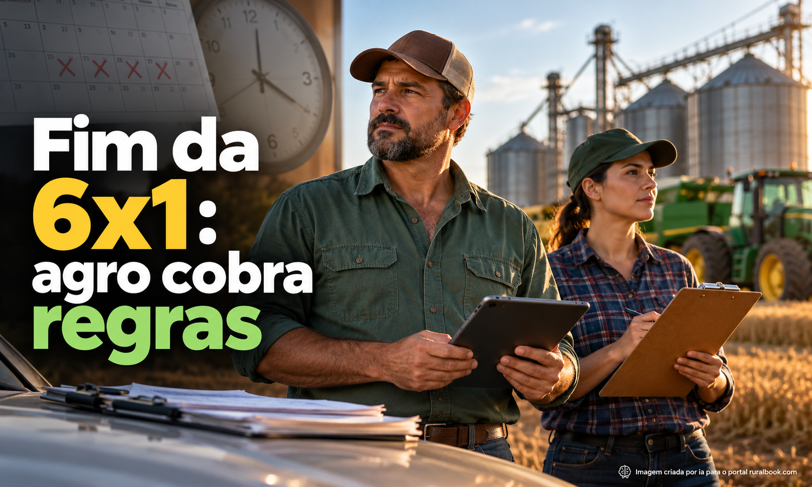 Fim da 6×1: governo promete crédito, mas agro cobra regras