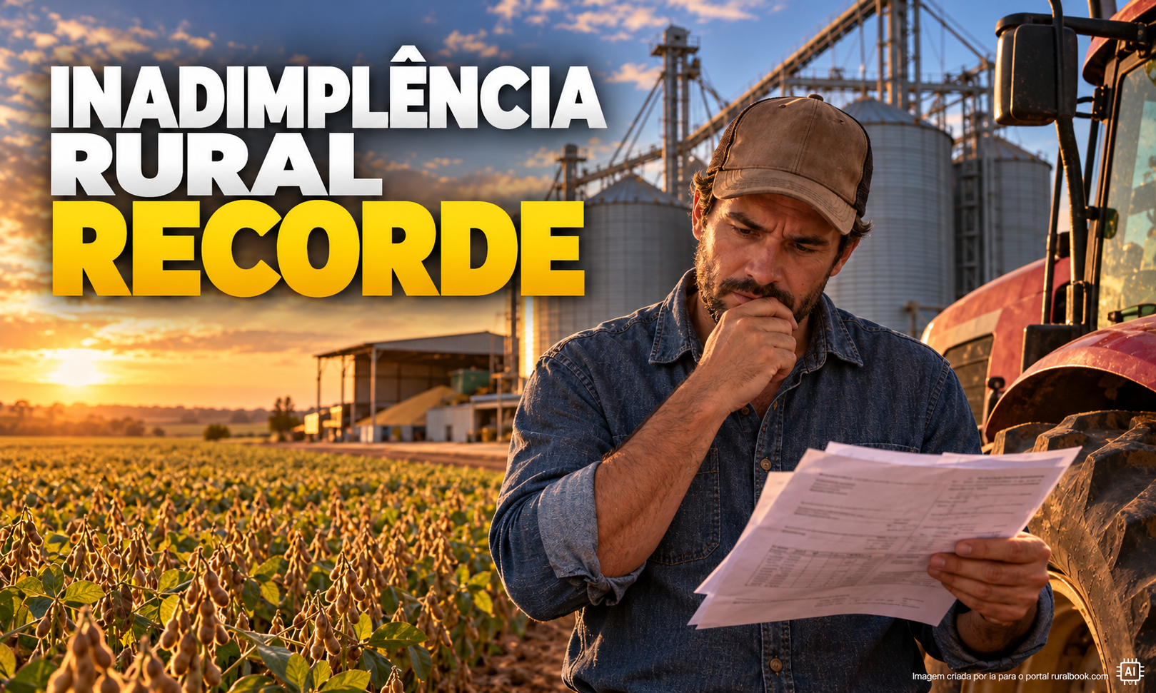 Juros dobram e inadimplência rural bate recorde de 9,7%