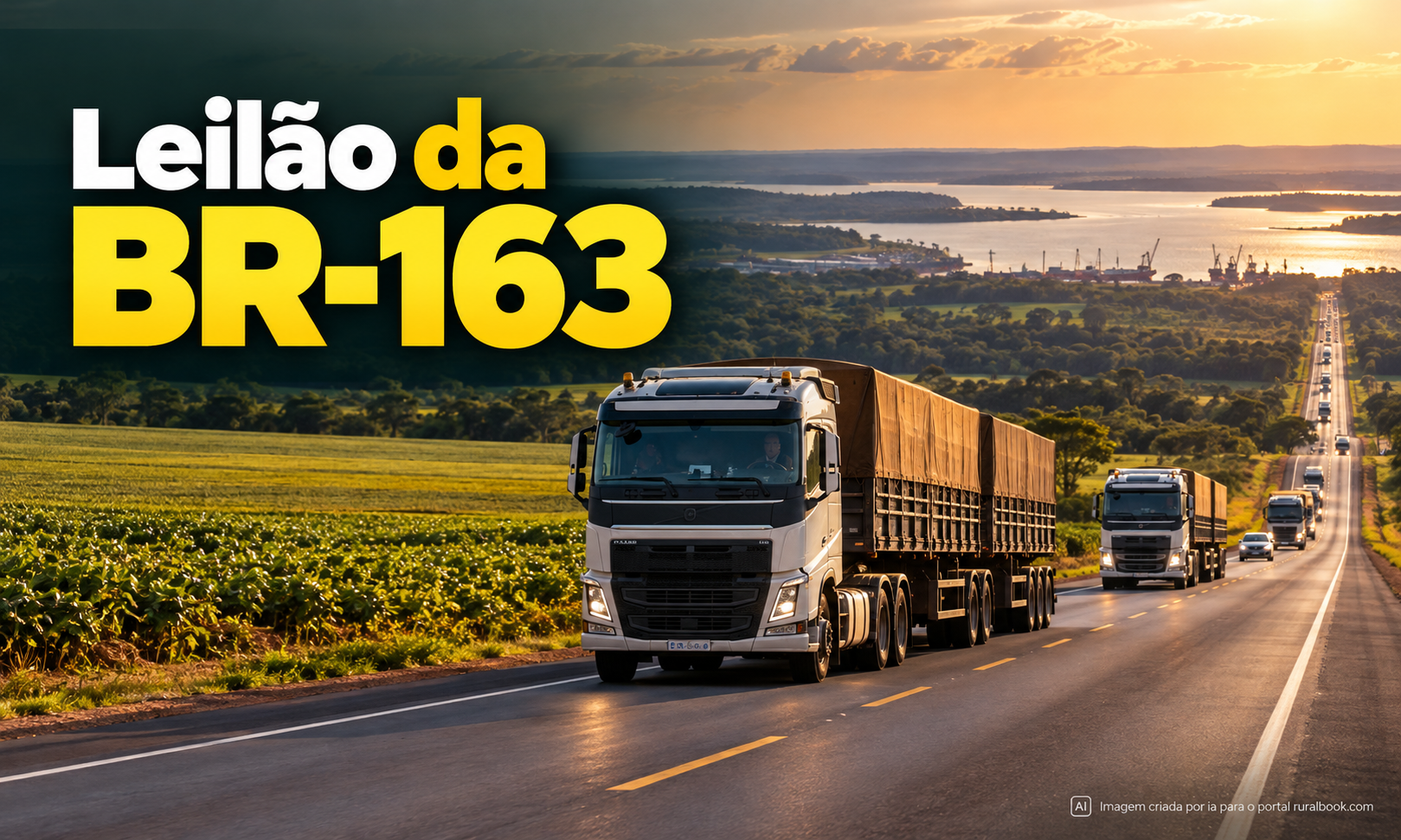 Novo leilão da BR-163 coloca rota do agro do Pará em disputa