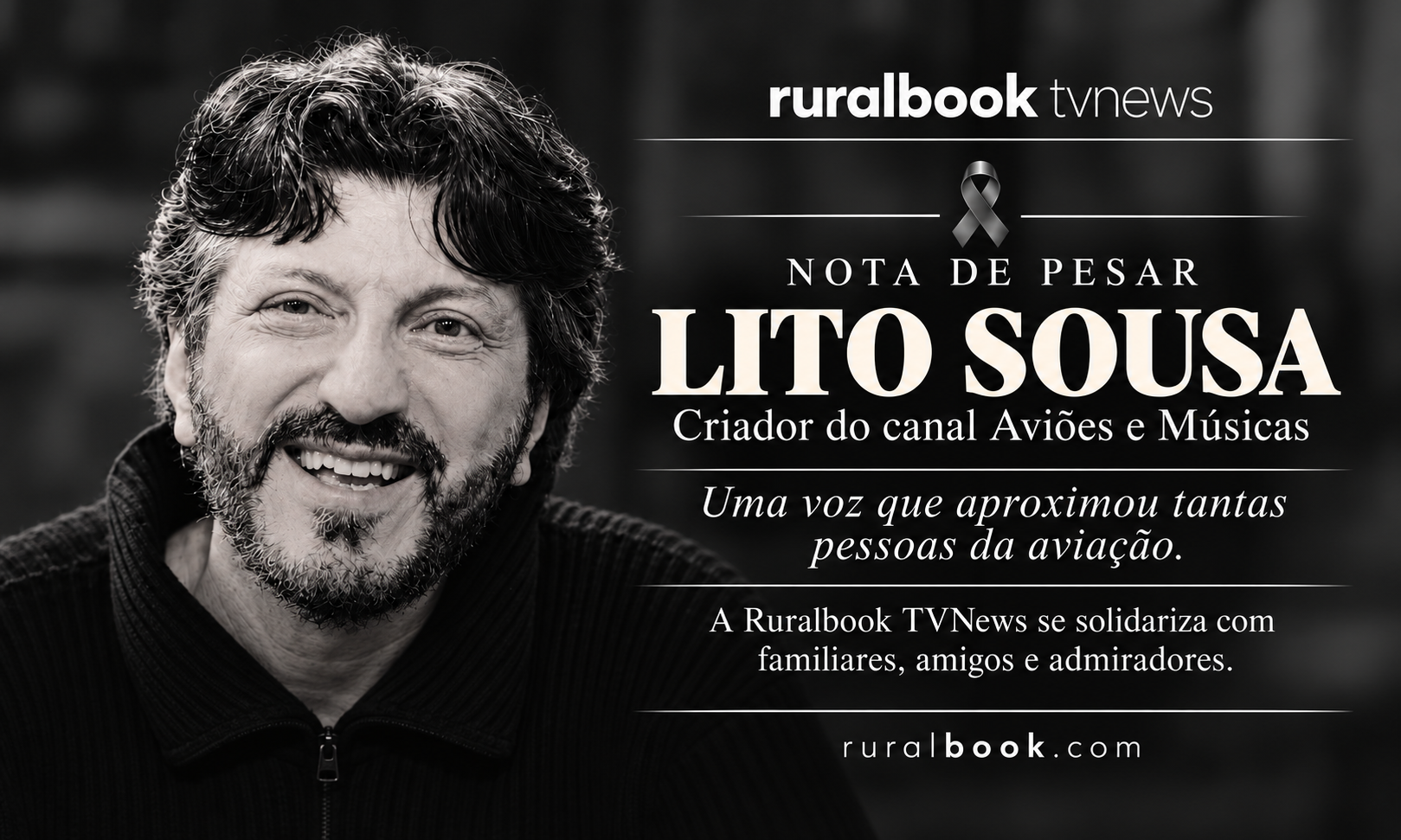 Morre Lito Sousa, referência da aviação brasileira, aos 59 anos