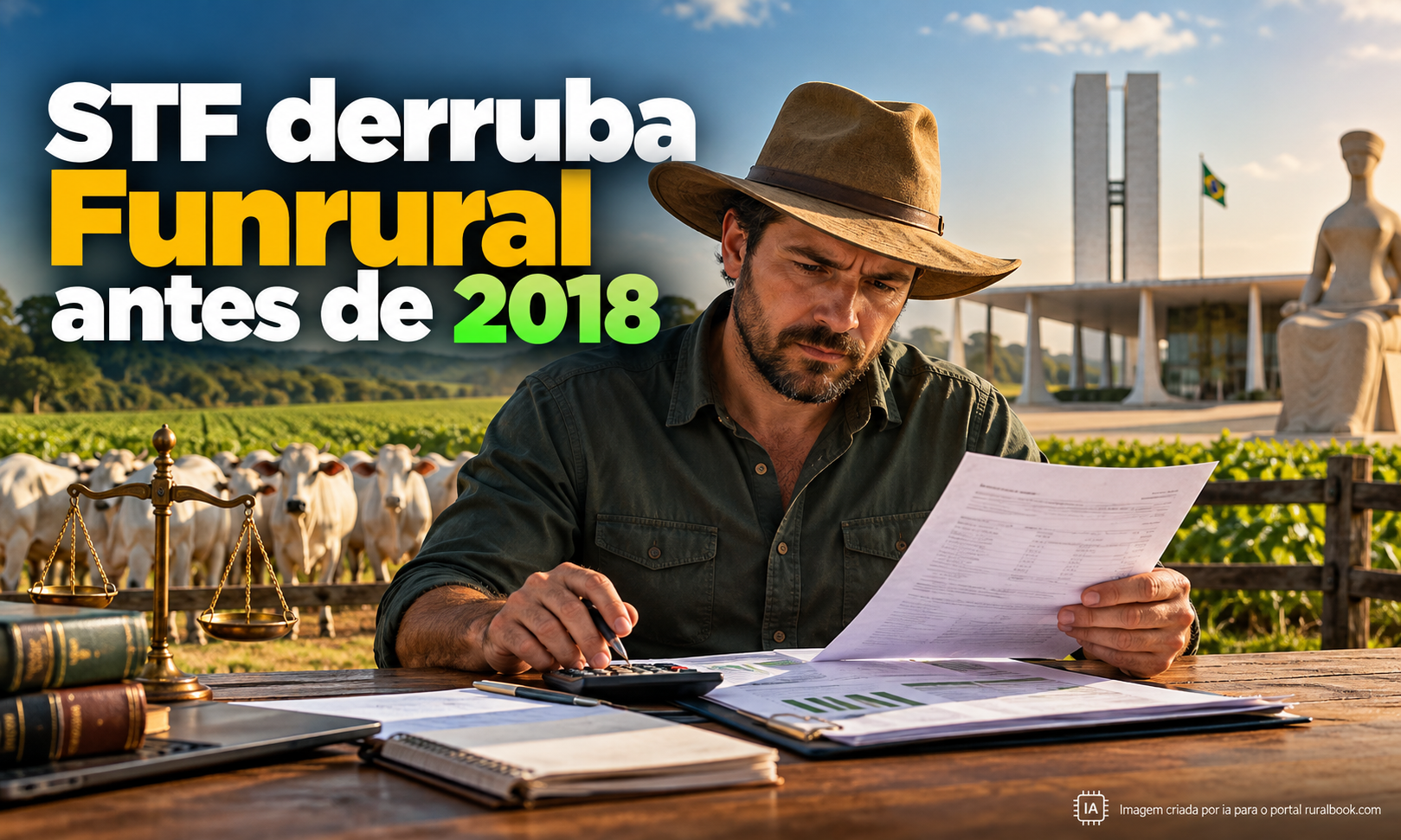 STF derruba Funrural anterior a 2018 e abre disputa no agro