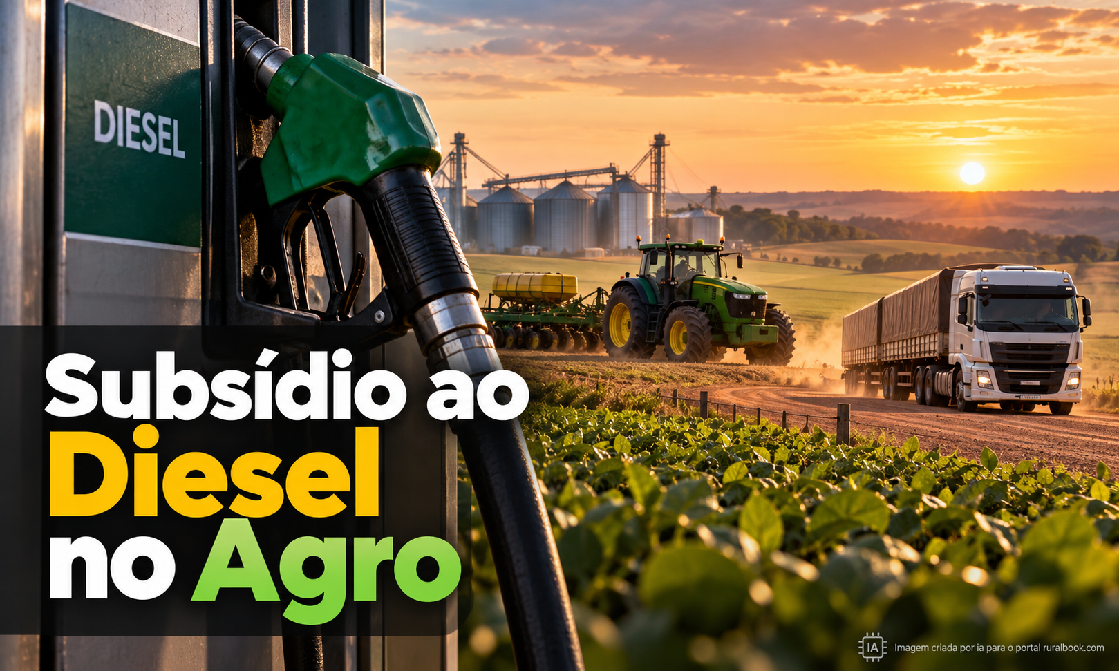 Governo mantém subsídio ao diesel e alivia pressão sobre o agro