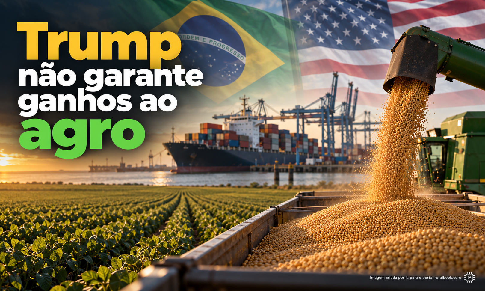 Afinidade com Trump não garante ganhos ao agro brasileiro