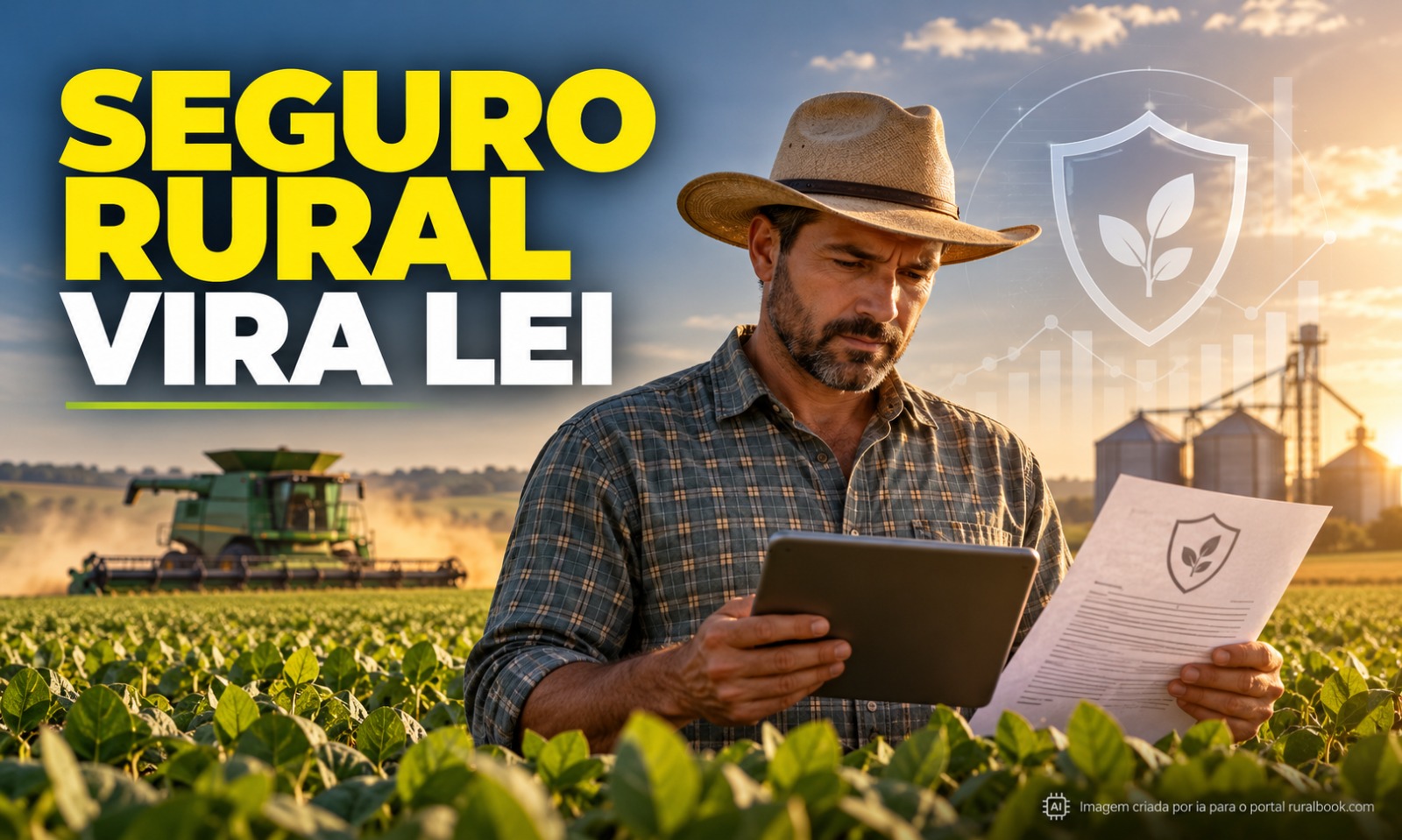 Novo marco do seguro rural vira lei e muda crédito no campo