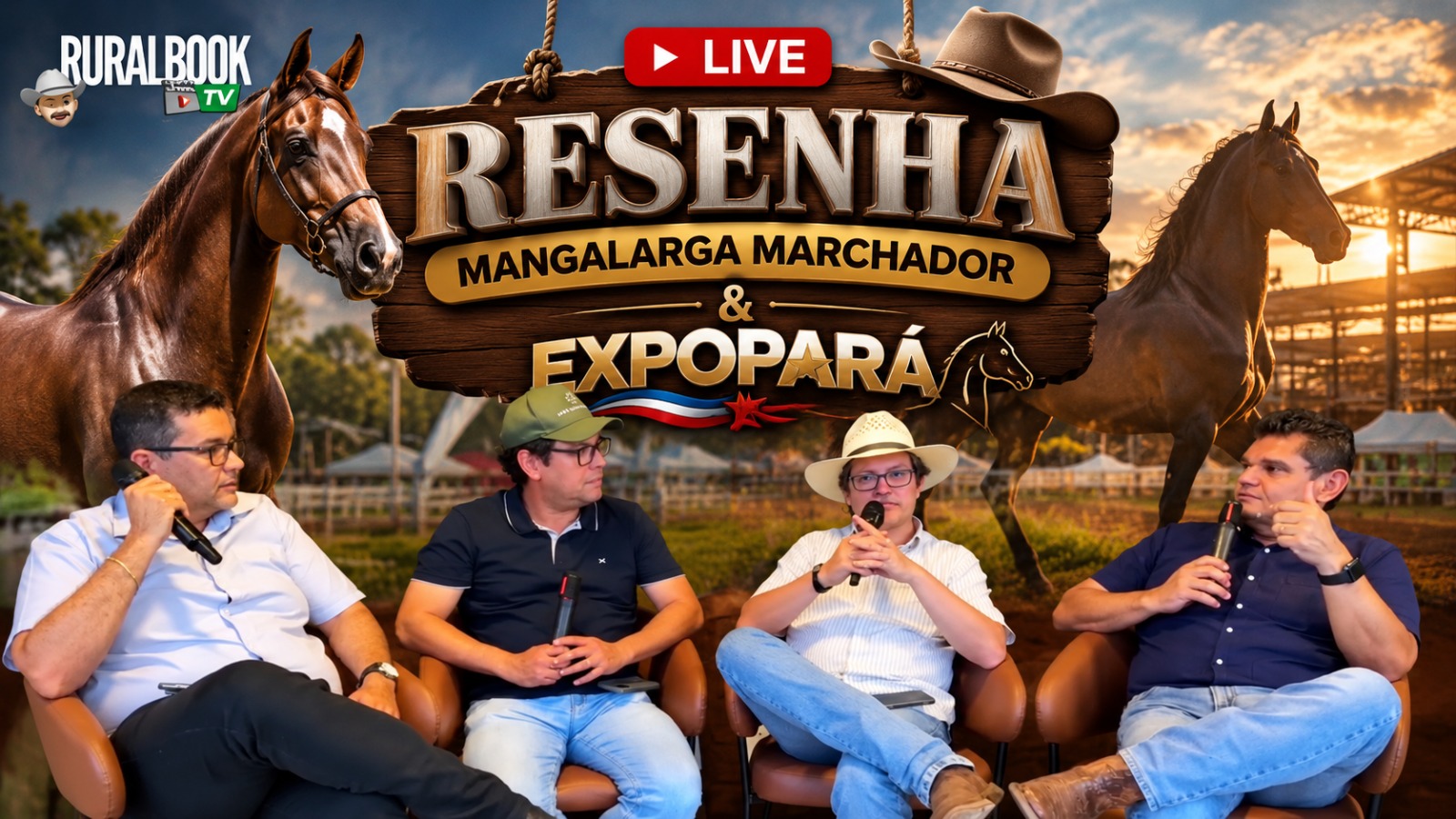 RESENHA HARAS RIHENA 2026 – Apresentação dos Lotes do 1º Leilão Mangalarga Marchador